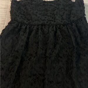 wild fable Black Textured Mini Dress